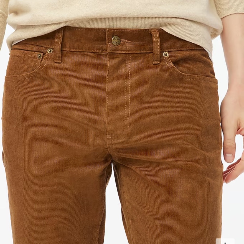 Slim-fit flex corduroy pant 32x30